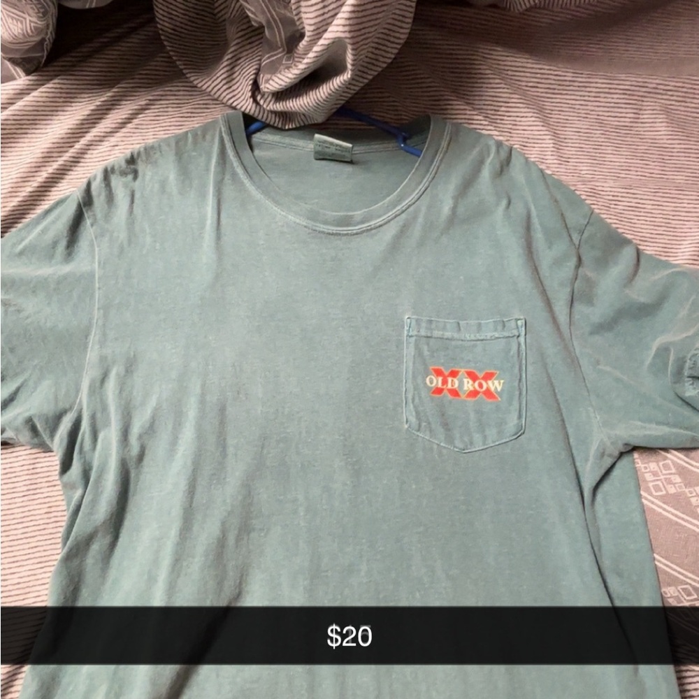 Old Row Men's Teal Short Sleeve Tee